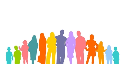 Menneskeflok - grafik