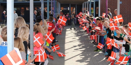Første skoledag på Bakkegårdsskolen